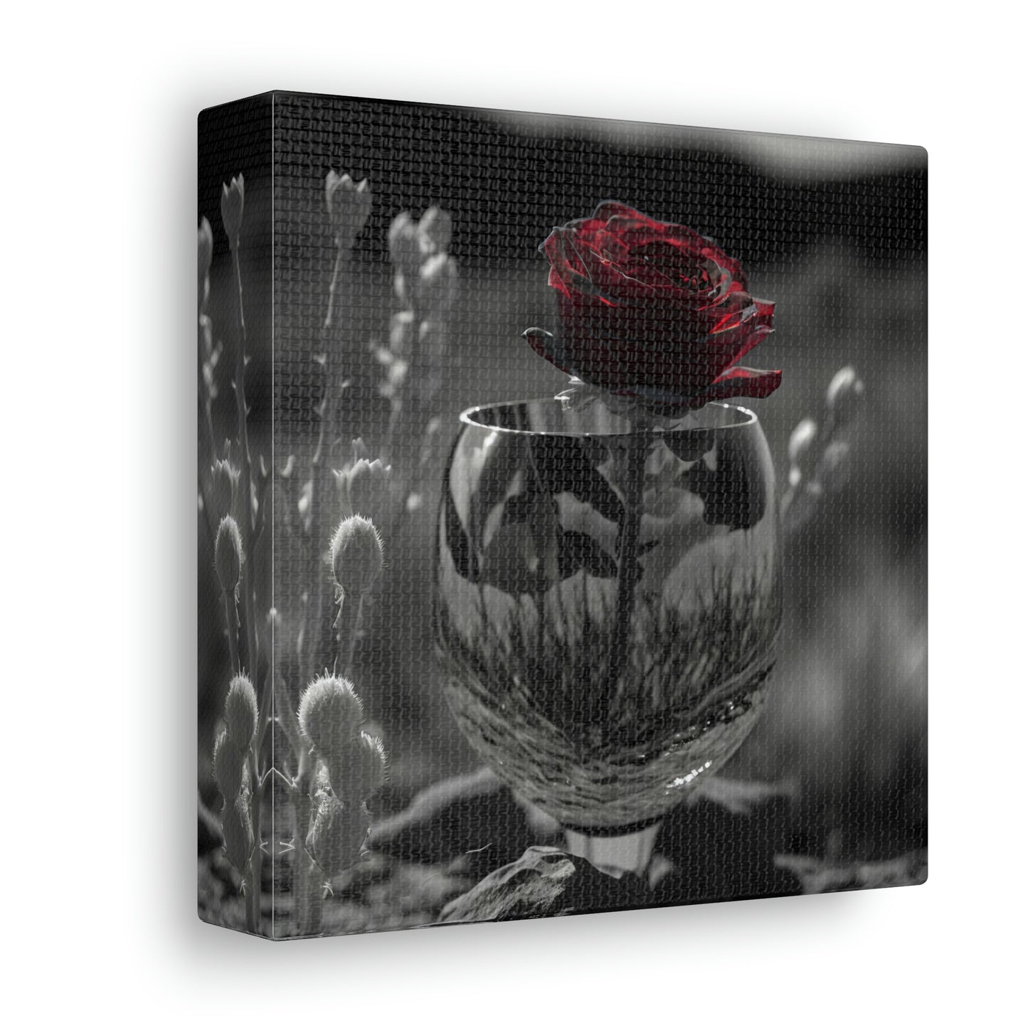Red Rose Glass 0