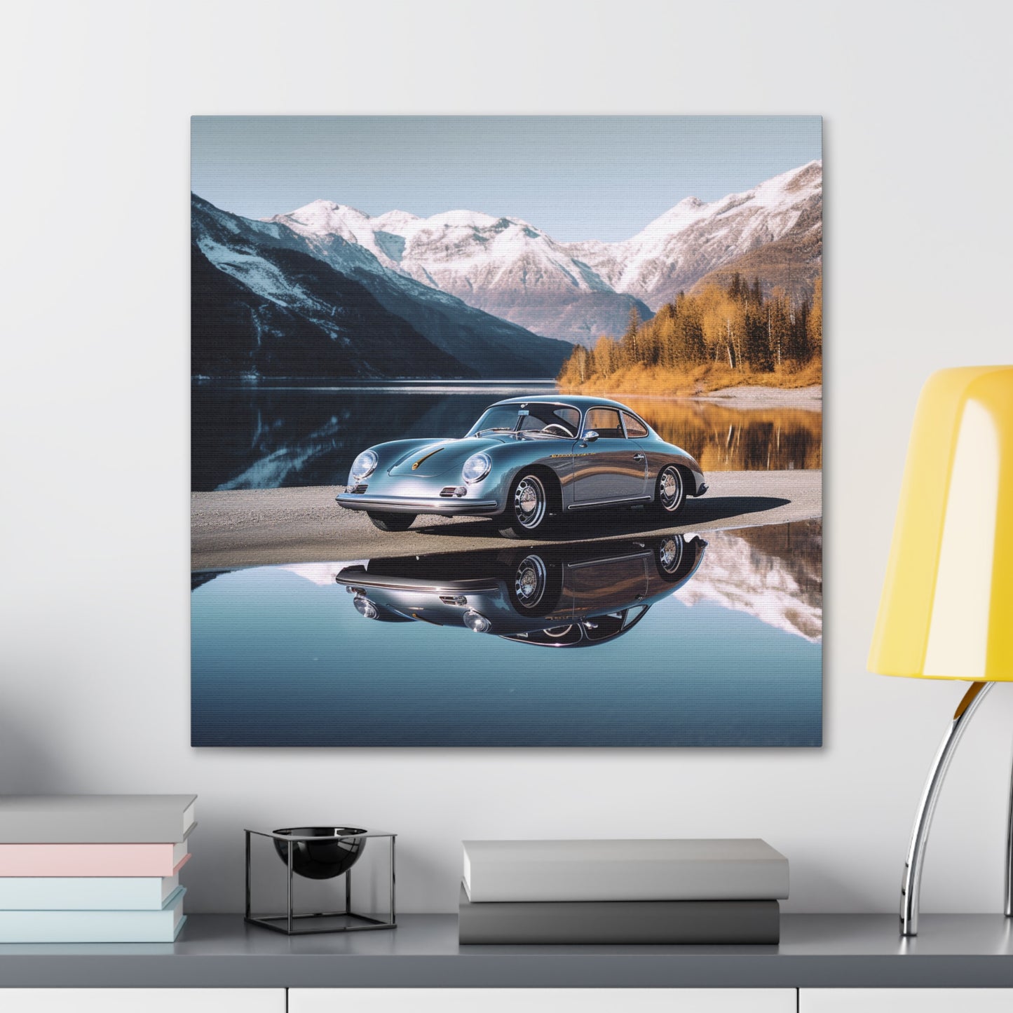 Canvas Gallery Wraps Porsche Lake 1