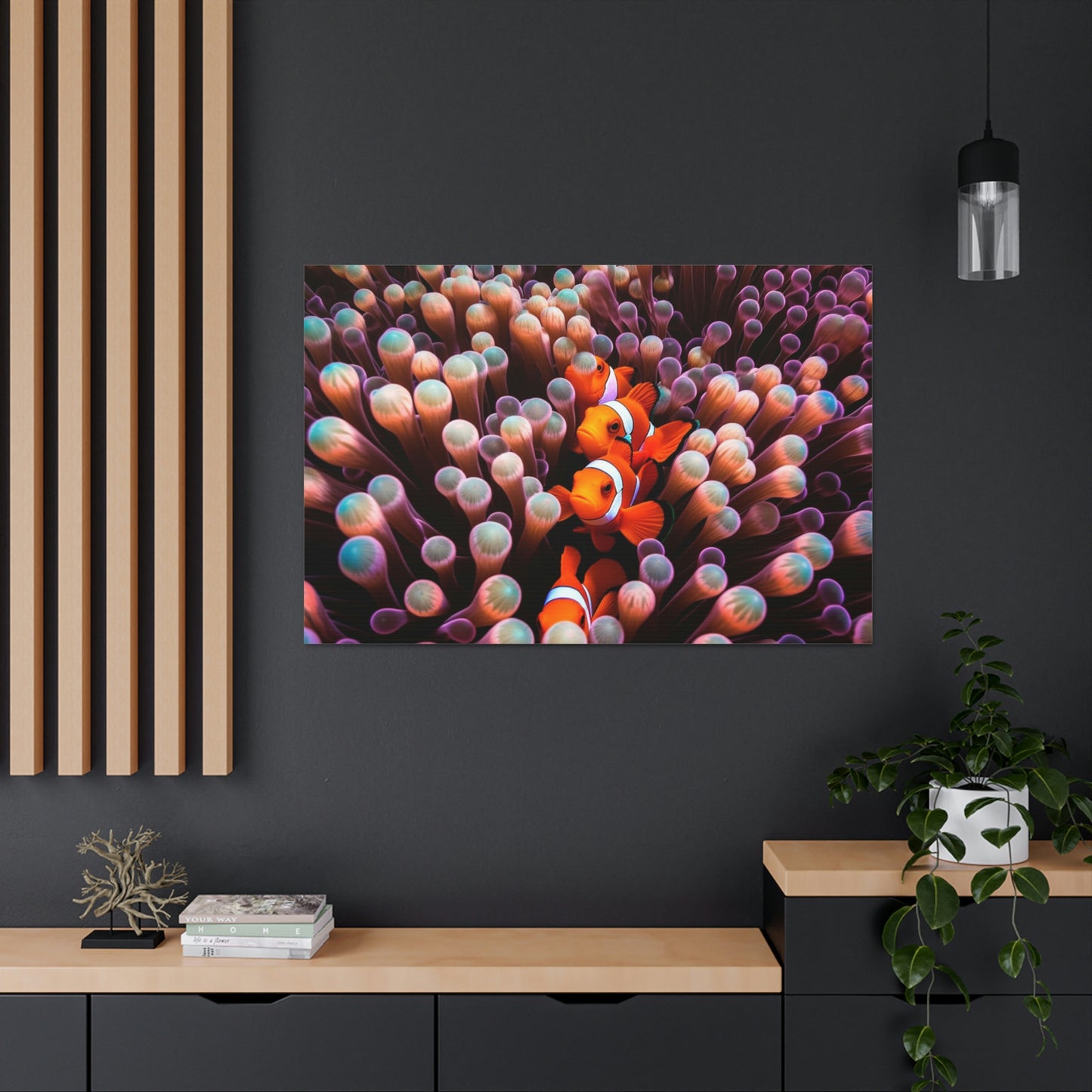 Canvas Gallery Wraps Clown Fish 3