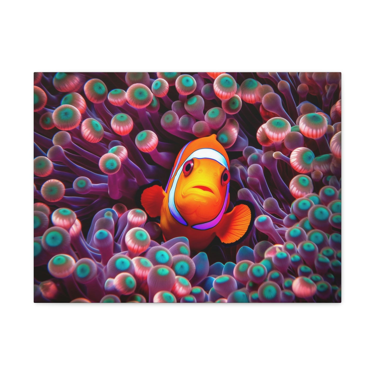 Canvas Gallery Wraps Clown Fish 4