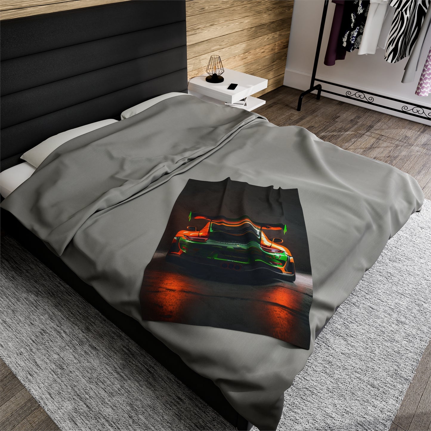 Velveteen Plush Blanket Porsche Color 3