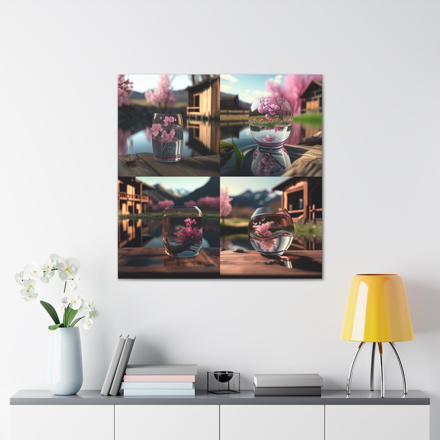 Canvas Gallery Wraps Cherry Blossom 5