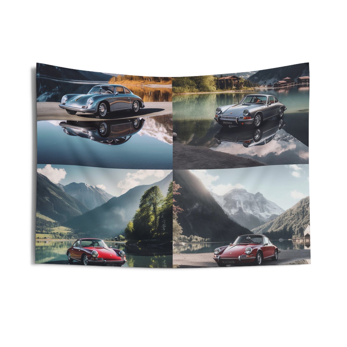 Indoor Wall Tapestries Porsche Lake 5