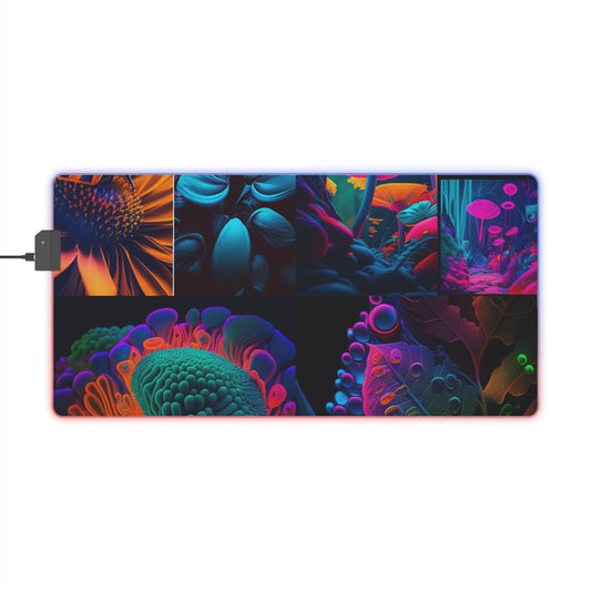 LED Gaming Mouse Pad Macro Reef Florescent 5