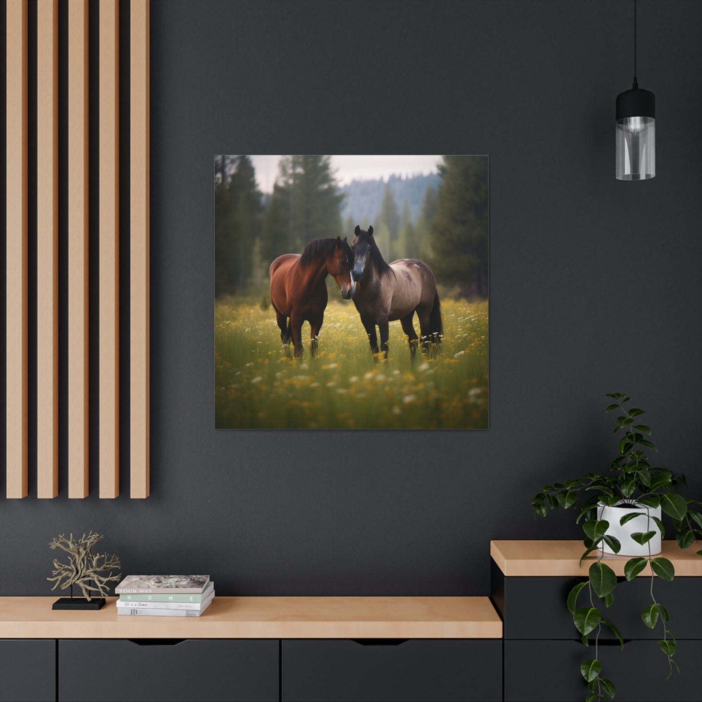 Canvas Gallery Wraps Horse Buddy 1