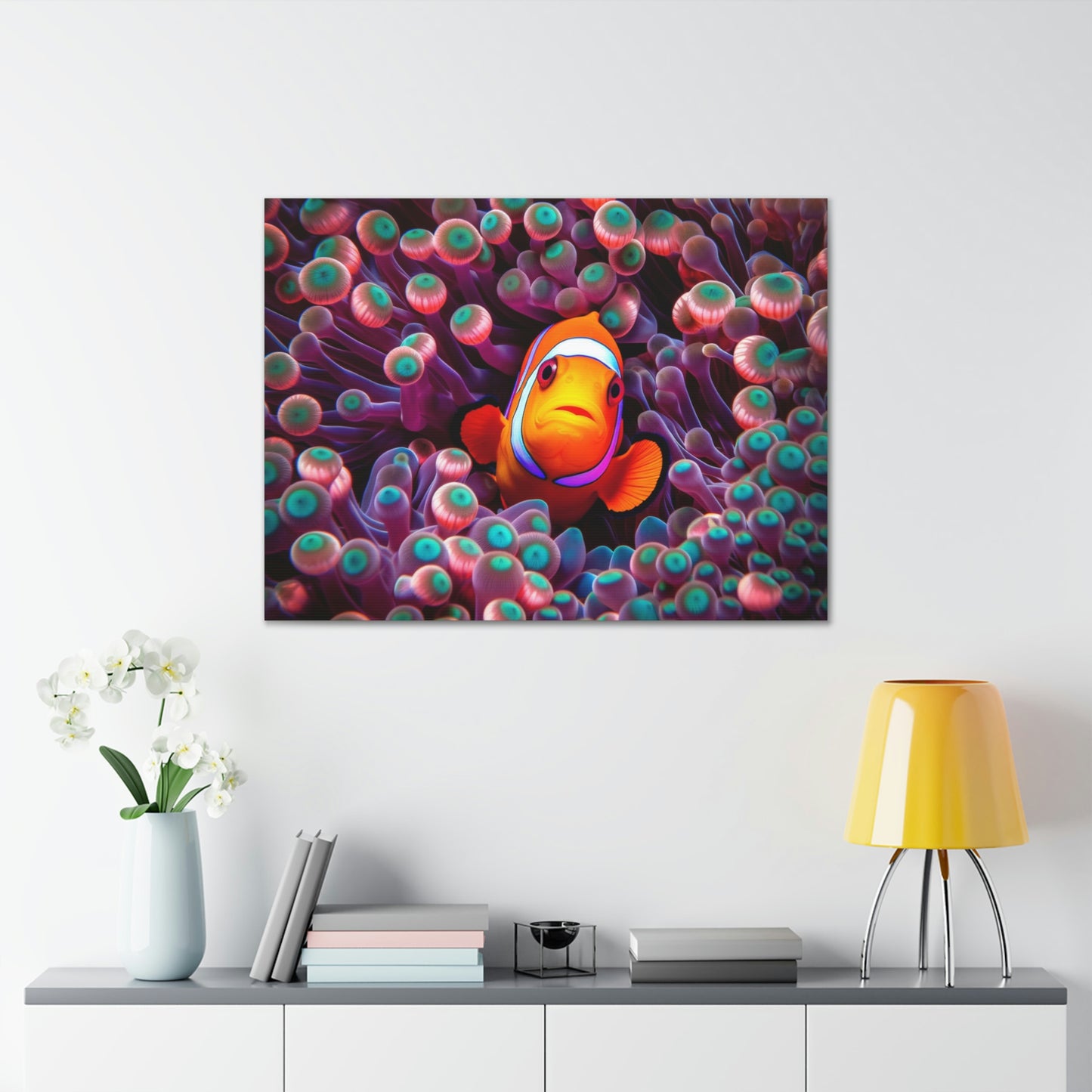 Canvas Gallery Wraps Clown Fish 4