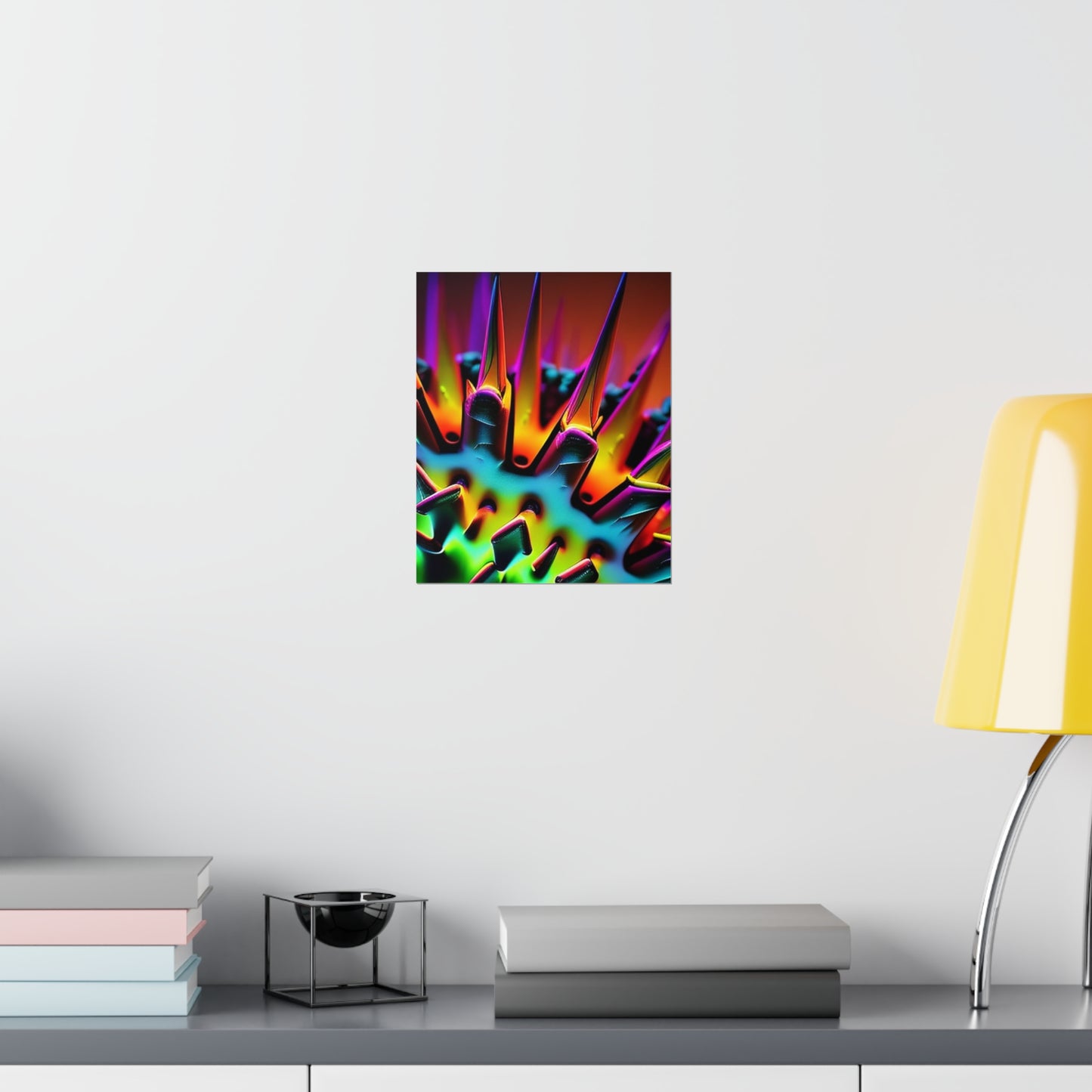 posters  Macro Neon Spike 4