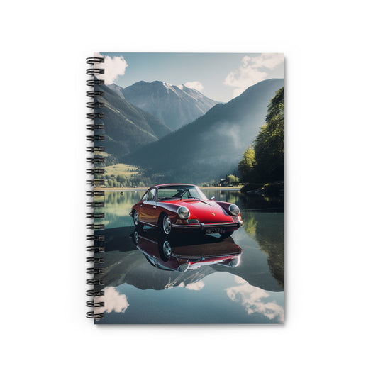 Spiral Notebook - Ruled Line Porsche Lake 3