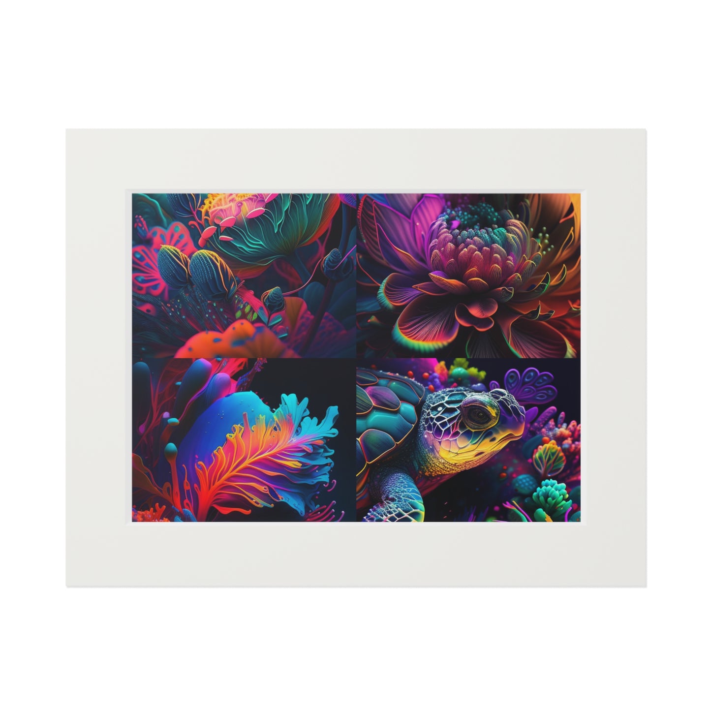 Fine Art Prints (Passepartout Paper Frame) Macro Sea Life