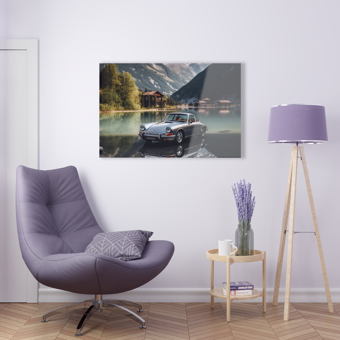 Acrylic Prints Porsche Lake 2