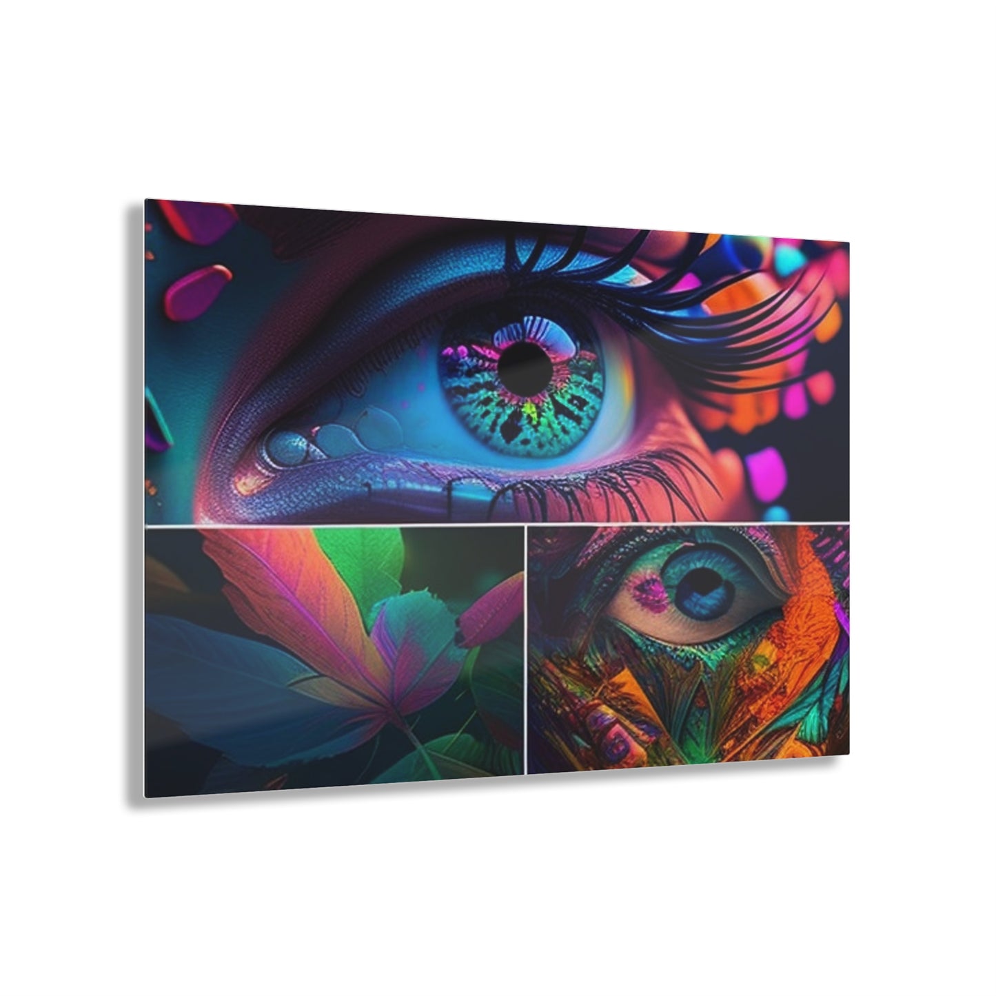 Acrylic Prints Neon Florescent Glow 3