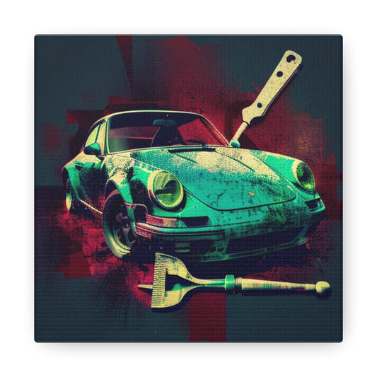 Canvas Gallery Wraps Porsche Abstract 4