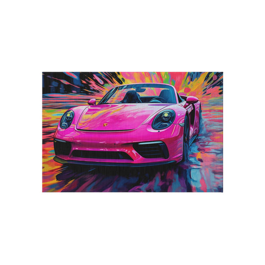 Outdoor Rug  Pink Porsche water fusion 2