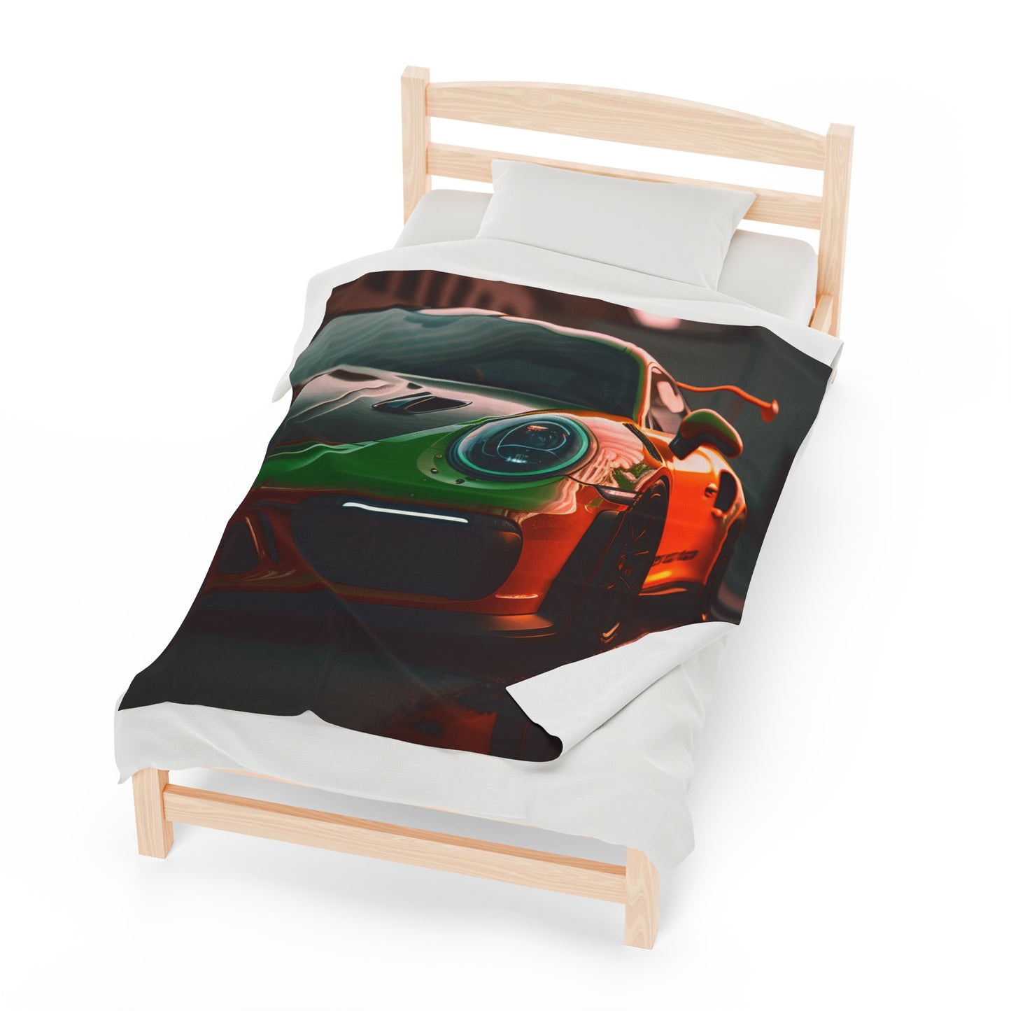 Velveteen Plush Blanket porsche 911 gt3 2