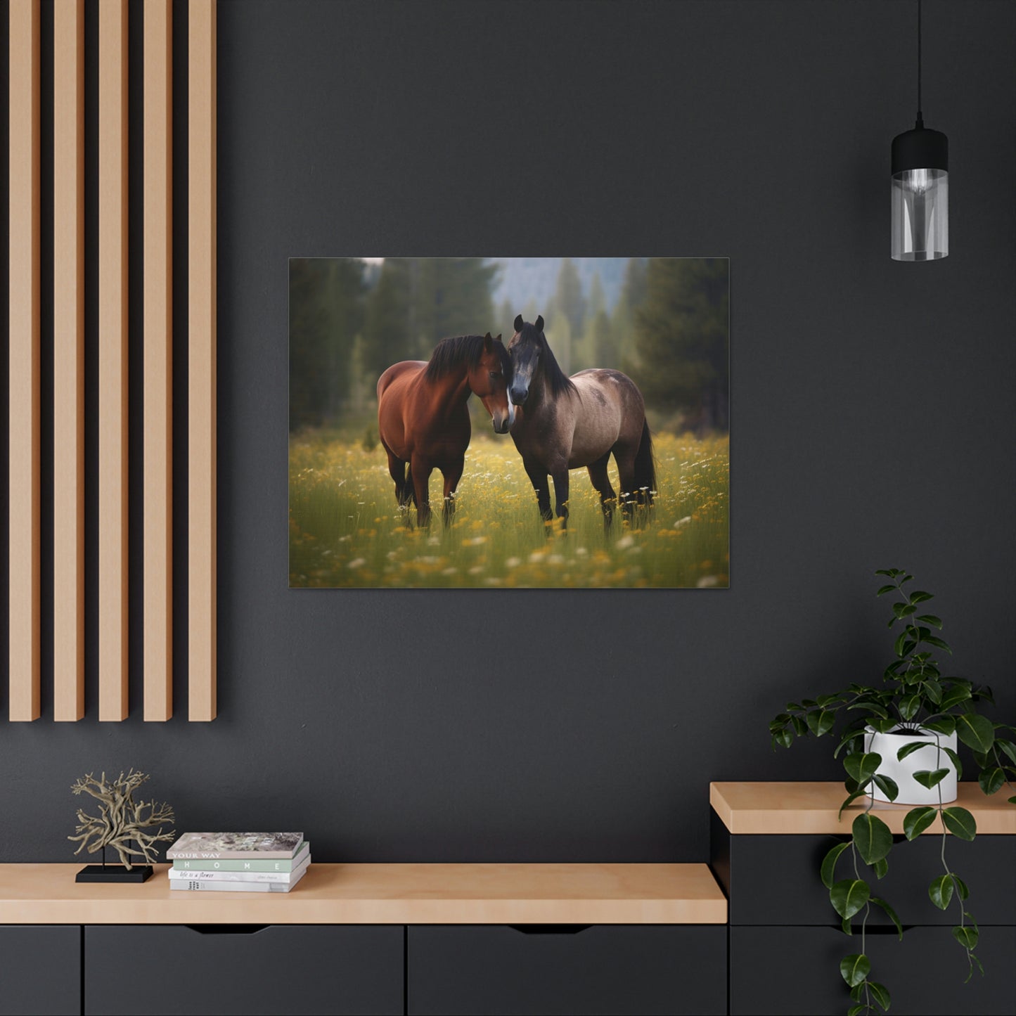 Canvas Gallery Wraps Horse Buddy 1