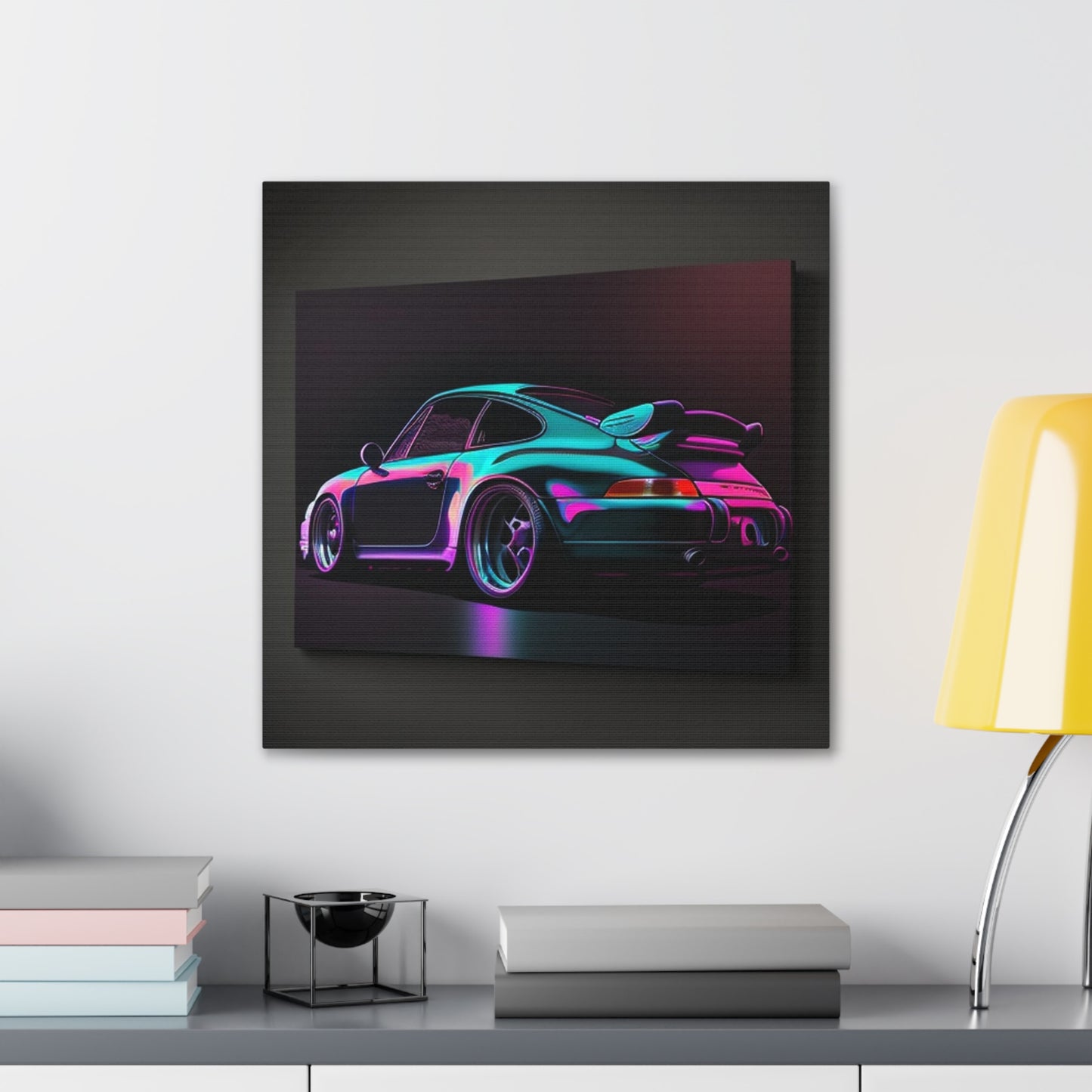 Canvas Gallery Wraps Porsche Purple 1