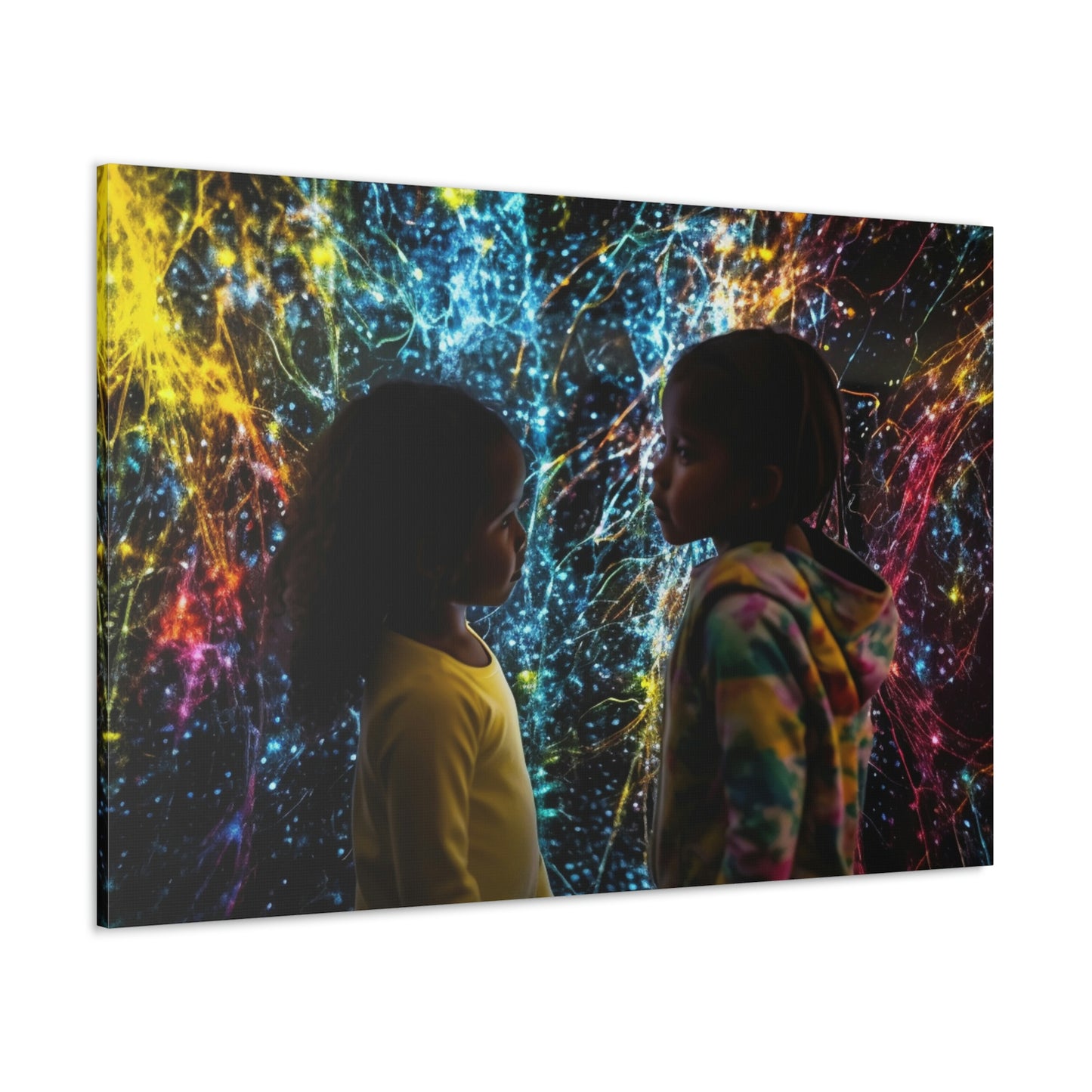 Canvas Gallery Wraps Kid Color Rain 2