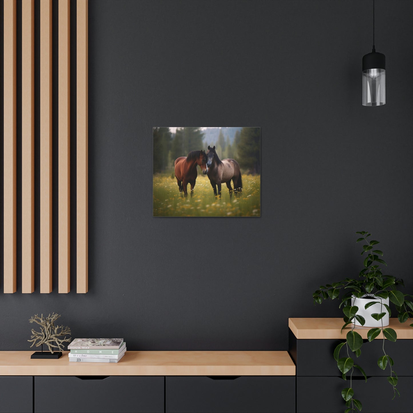 Canvas Gallery Wraps Horse Buddy 1