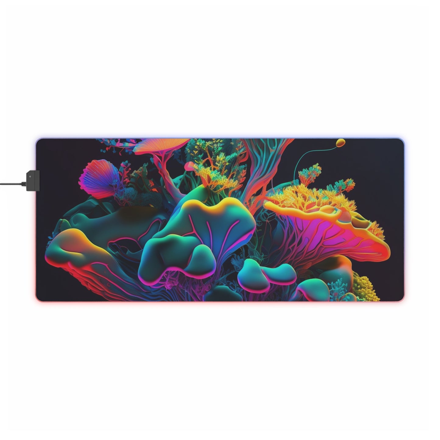 LED Gaming Mouse Pad Macro Coral Reef 1