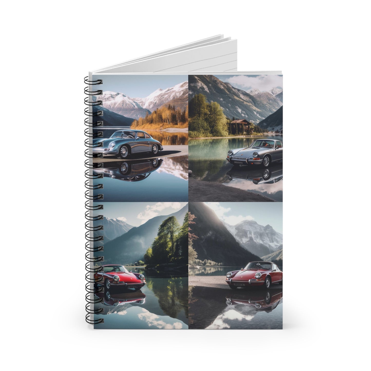 Spiral Notebook - Ruled Line Porsche Lake 5