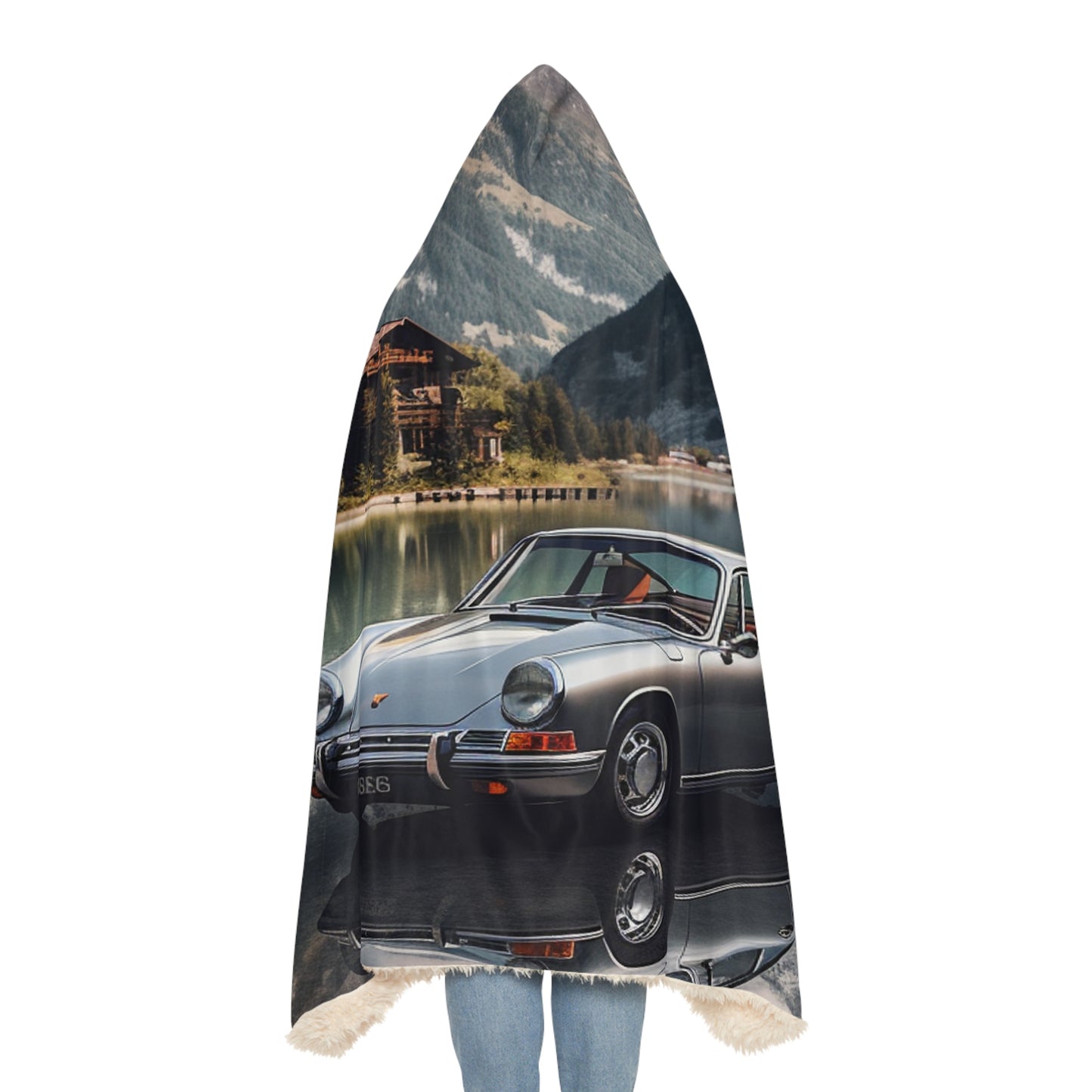 Snuggle Hooded Blanket Porsche Lake 2