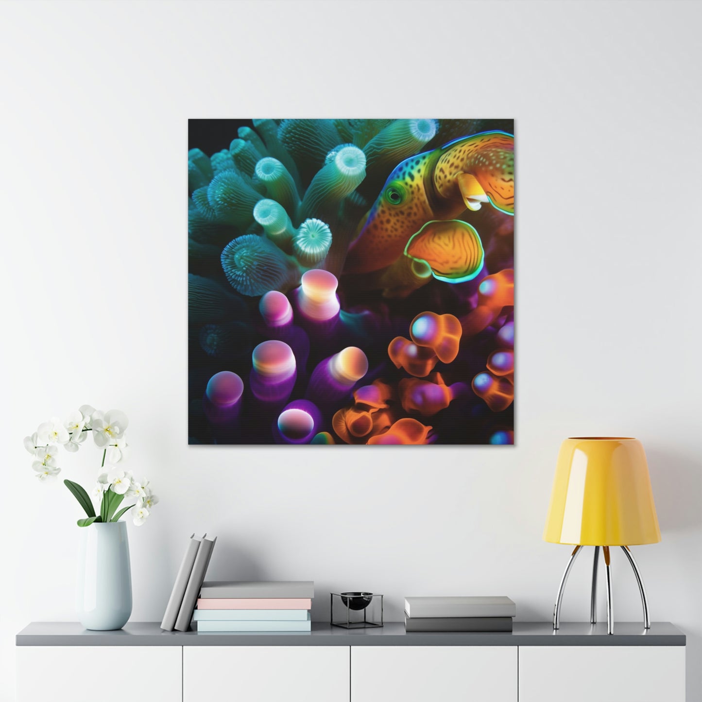 Canvas Gallery Wraps Ocean Anemone 2