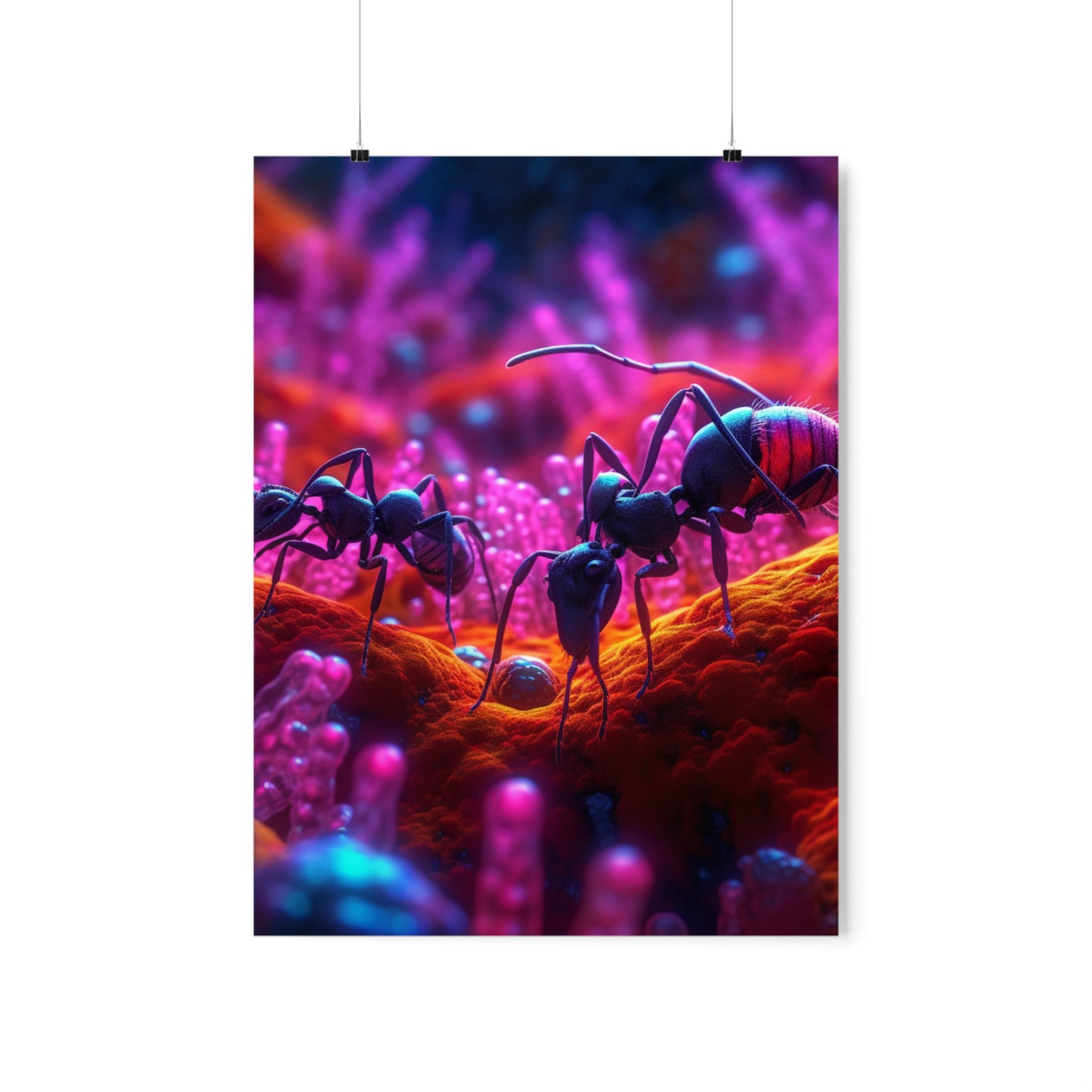 Premium Matte Vertical Posters Ants Home 4