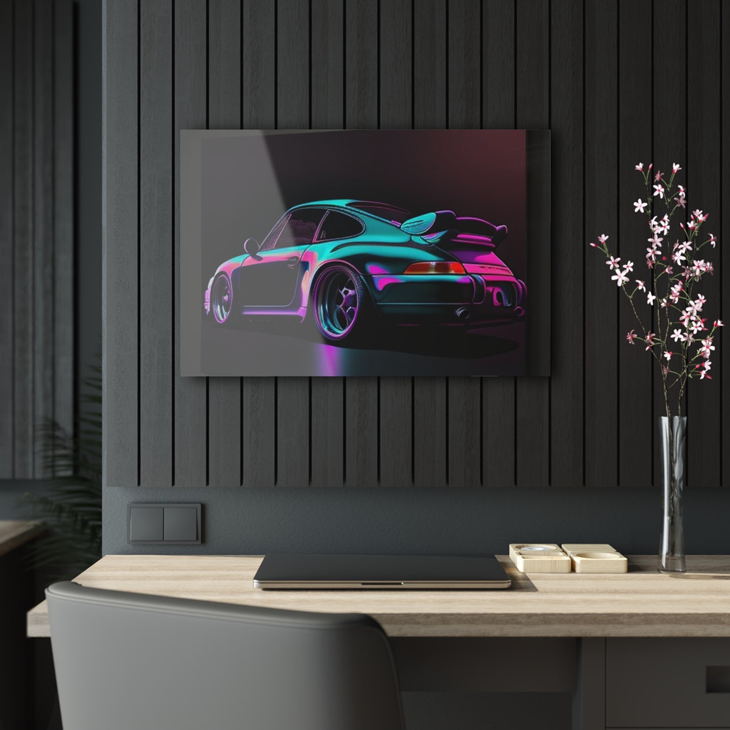 Acrylic Prints Porsche Purple 1