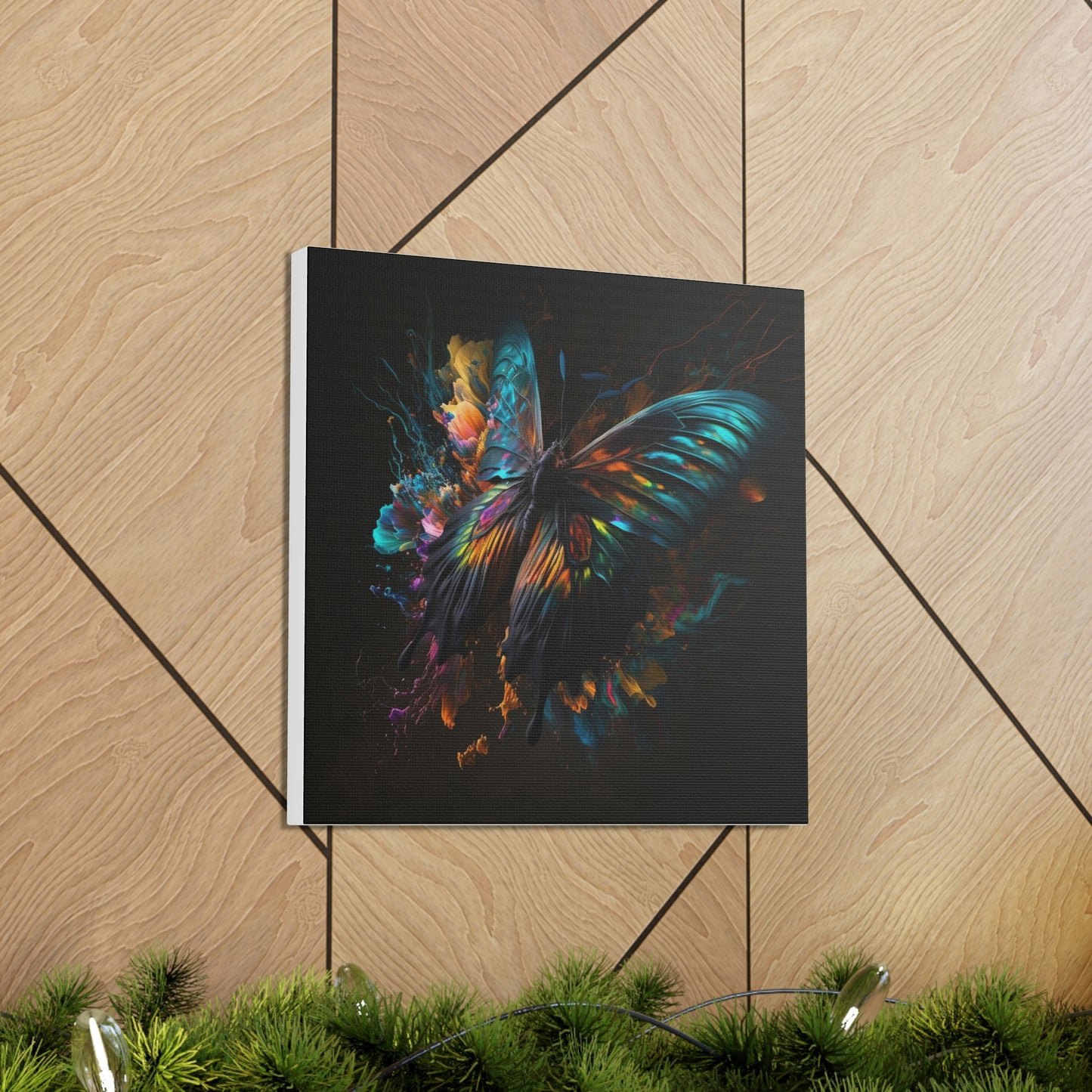 abstract butterfly fusion close