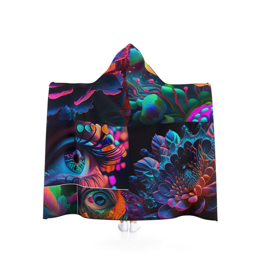 Hooded Blanket Neon Florescent Glow