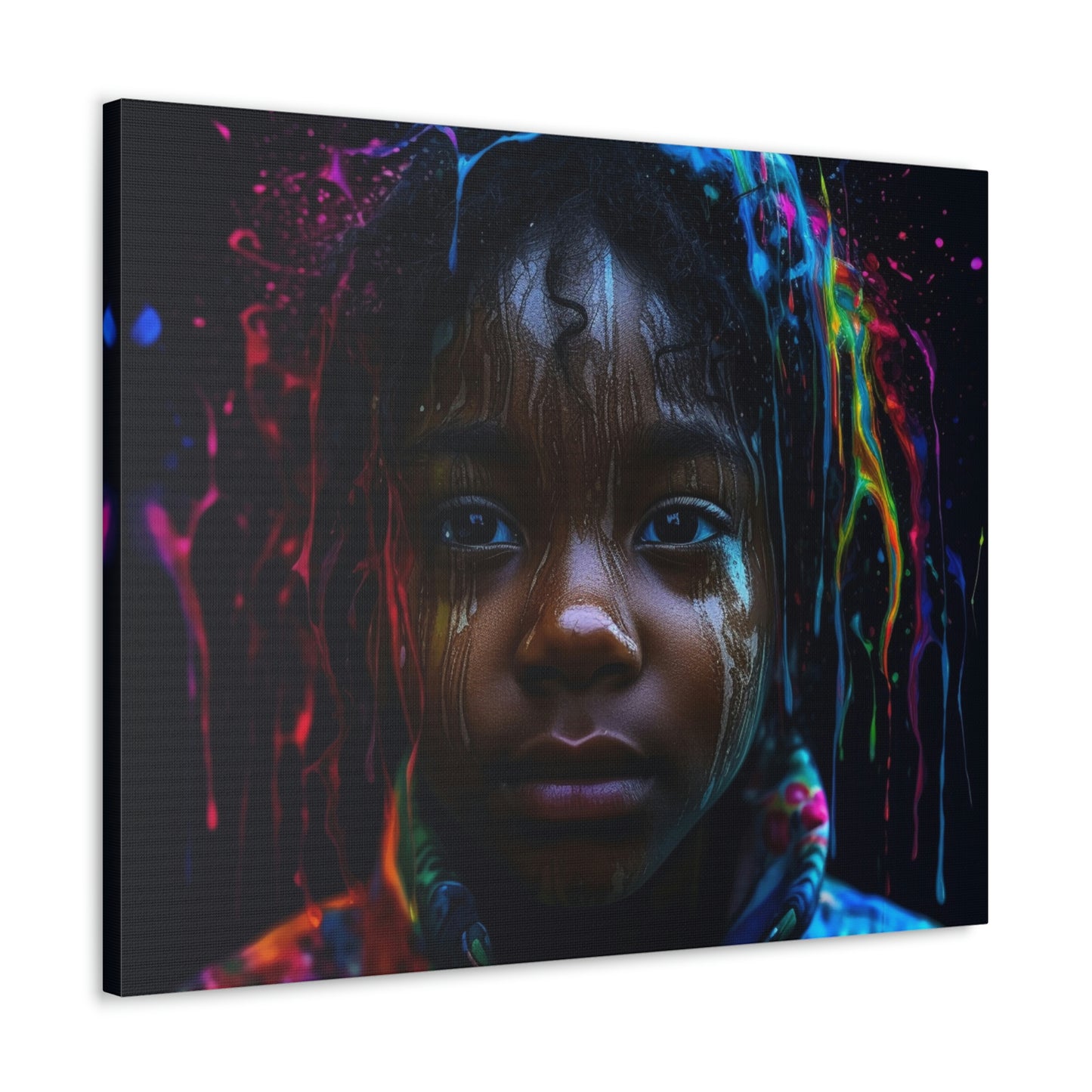 Canvas Gallery Wraps Kid Color Rain 4