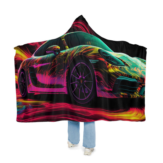 Snuggle Hooded Blanket Porsche Flair 1