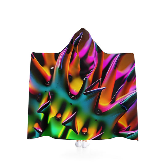 Hooded Blanket Macro Neon Spike 3