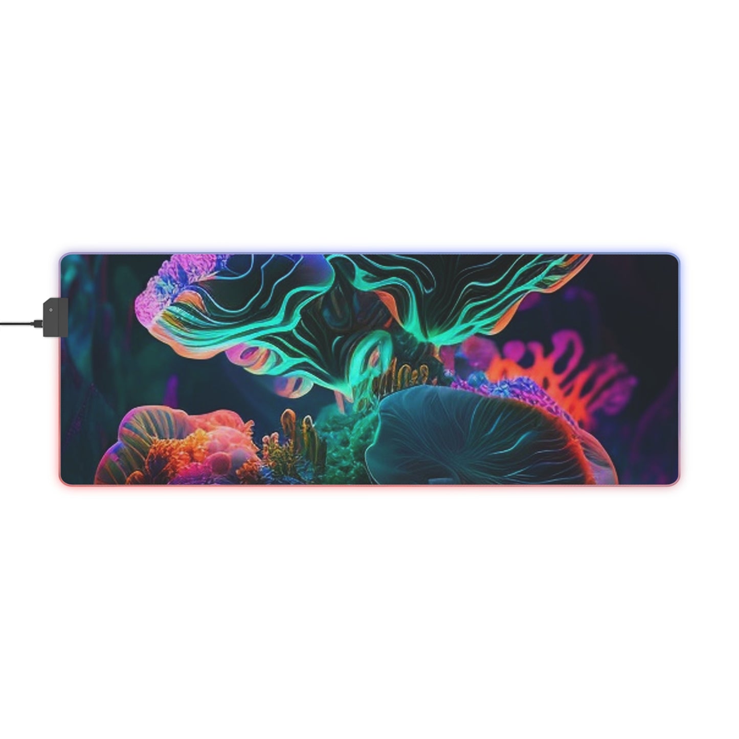 LED Gaming Mouse Pad Macro Coral Reef 4