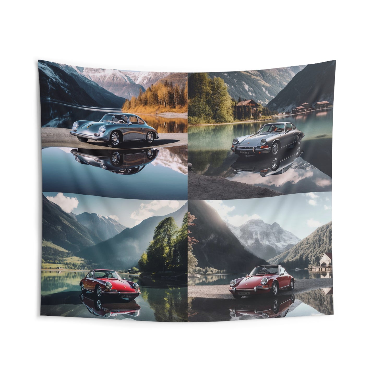 Indoor Wall Tapestries Porsche Lake 5