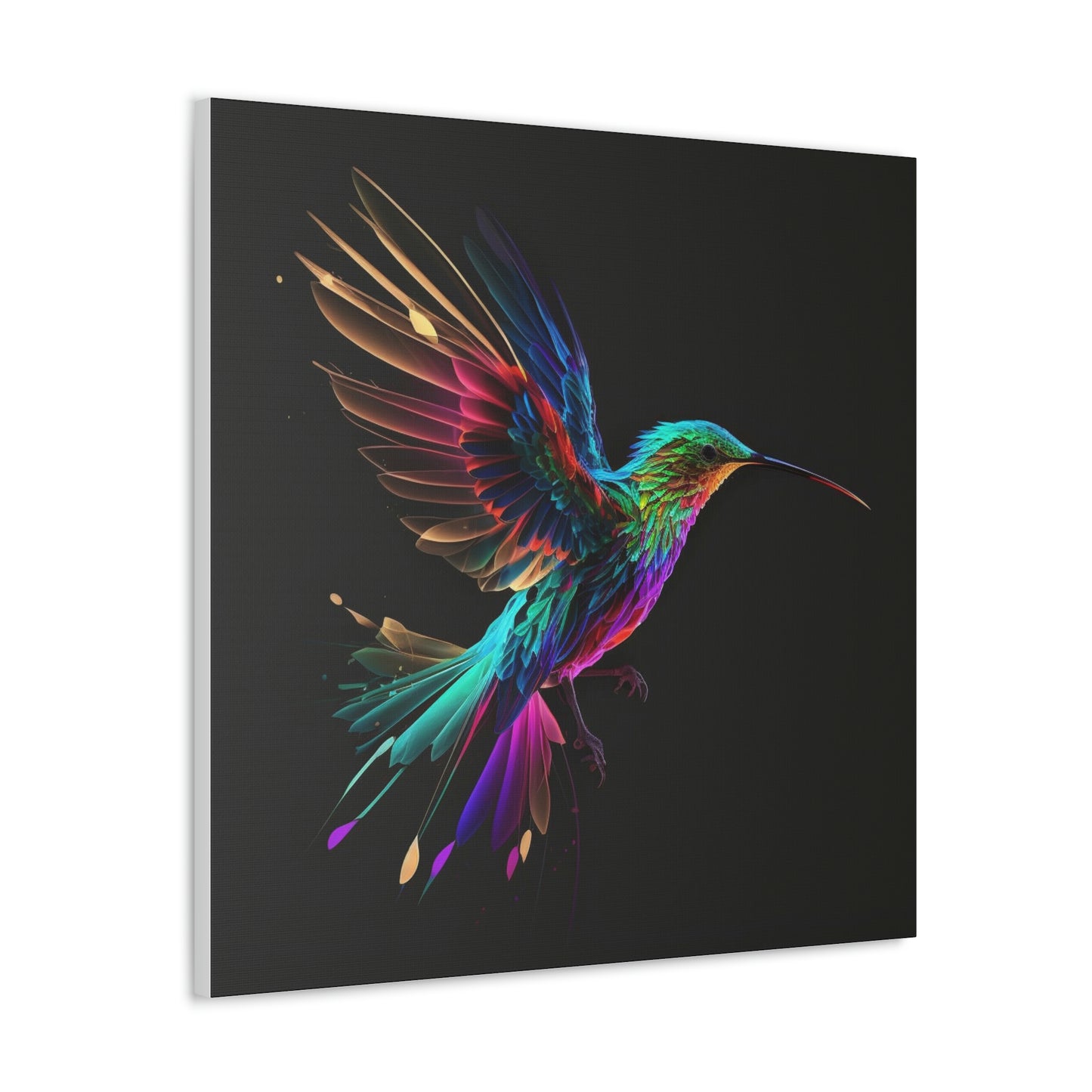 Hummingbird florescent glow