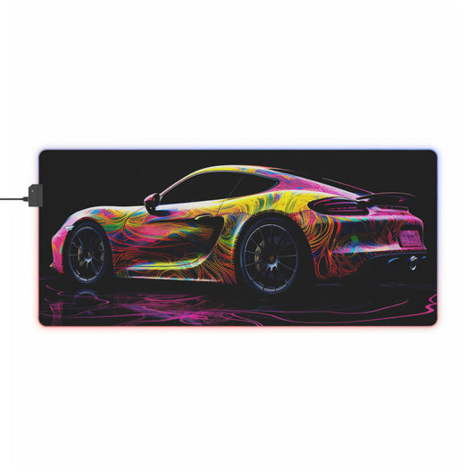 LED Gaming Mouse Pad Porsche Flair 4