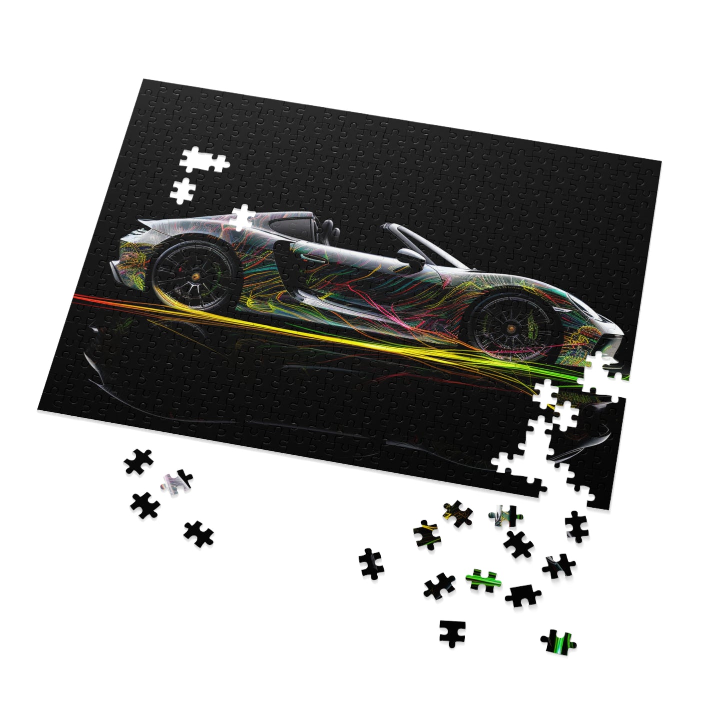 Jigsaw Puzzle (30, 110, 252, 500,1000-Piece) Porsche Line 1