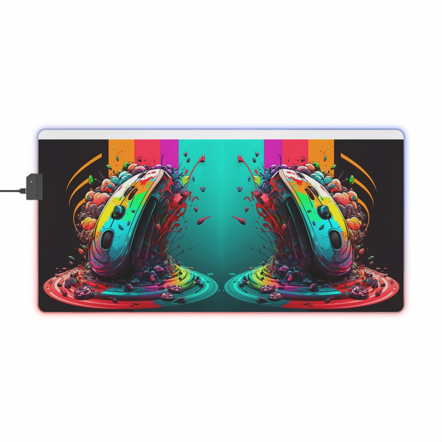 LED Gaming Mouse Pad Gaming Mouse 2