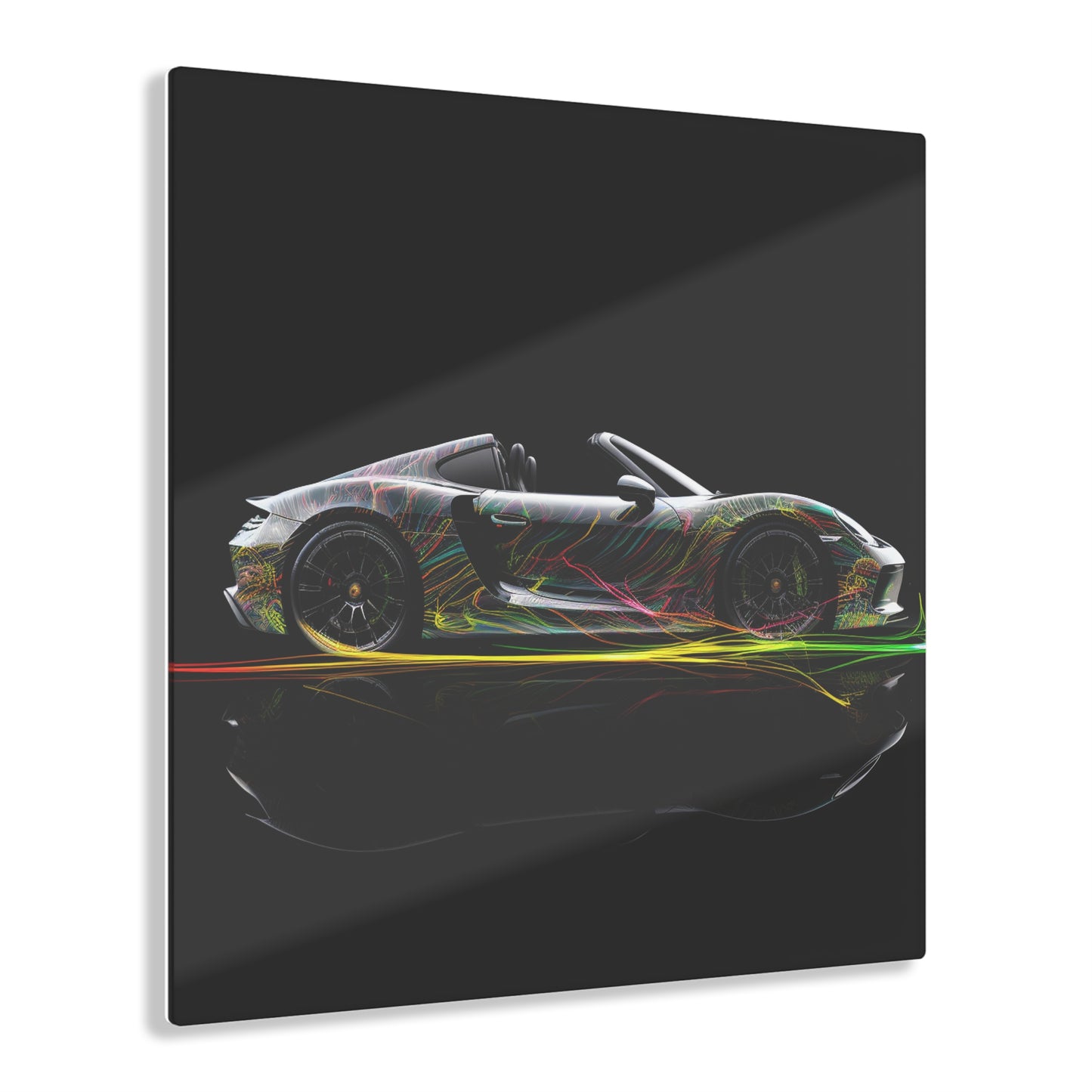 Acrylic Prints Porsche Line 1