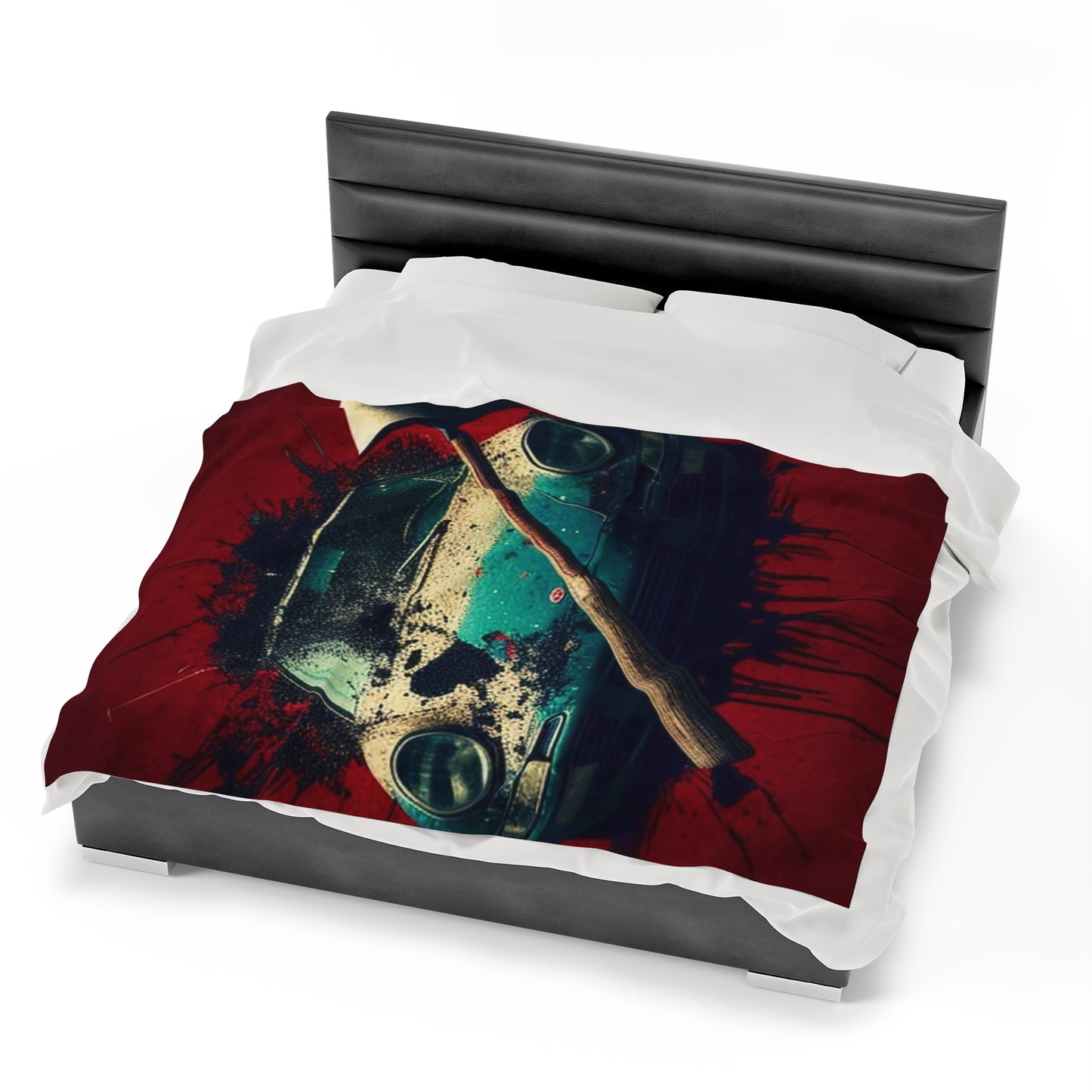 Velveteen Plush Blanket Porsche Abstract 1