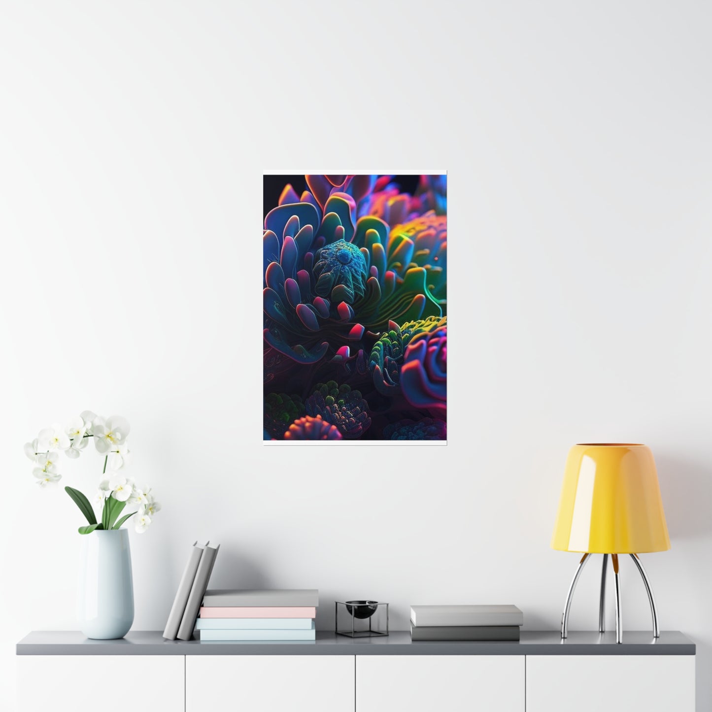 Premium Matte Vertical Posters Ocean Life Macro 4