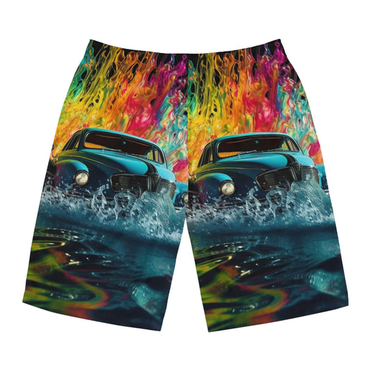 Men's Board Shorts (AOP) Hotrod Water 1