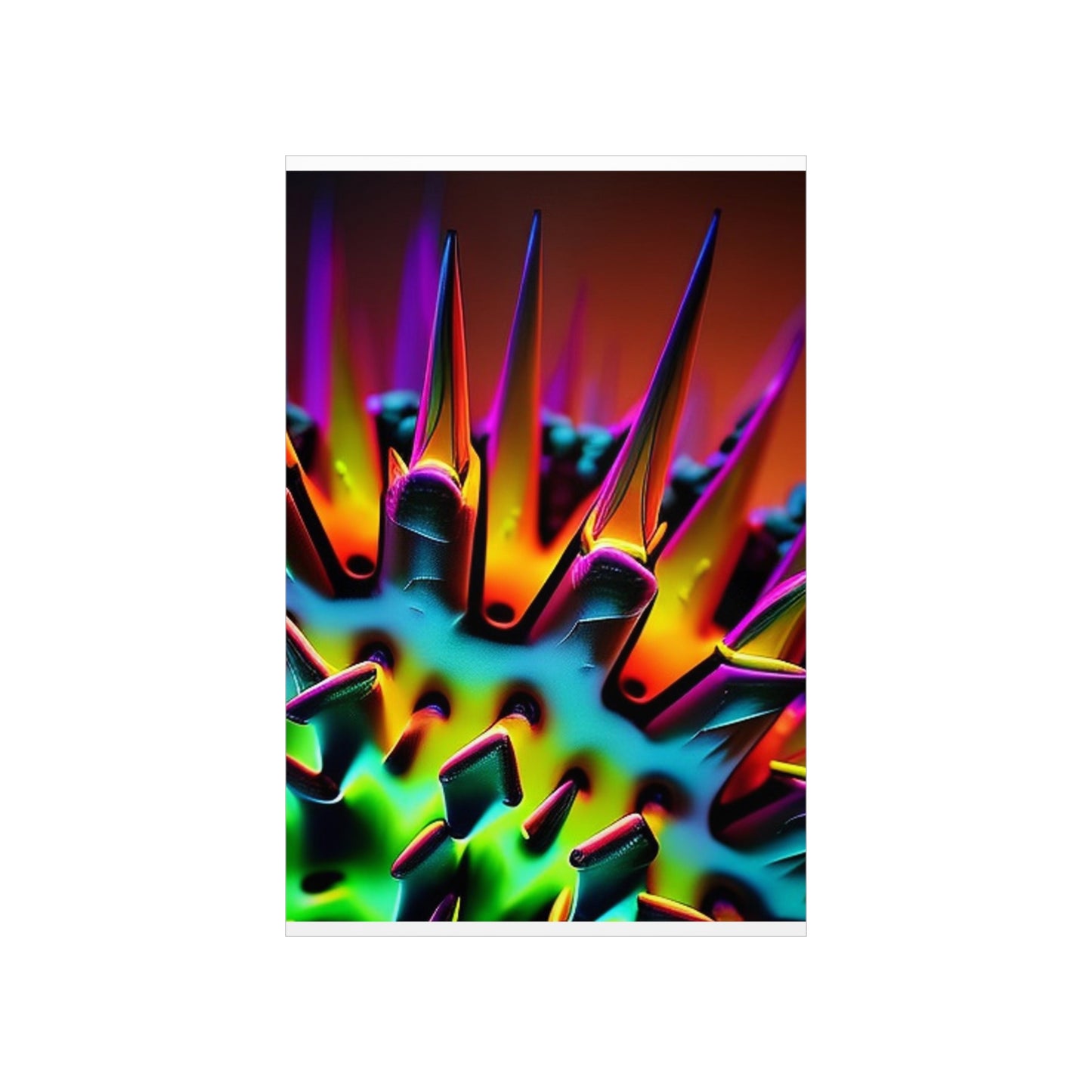 posters  Macro Neon Spike 4