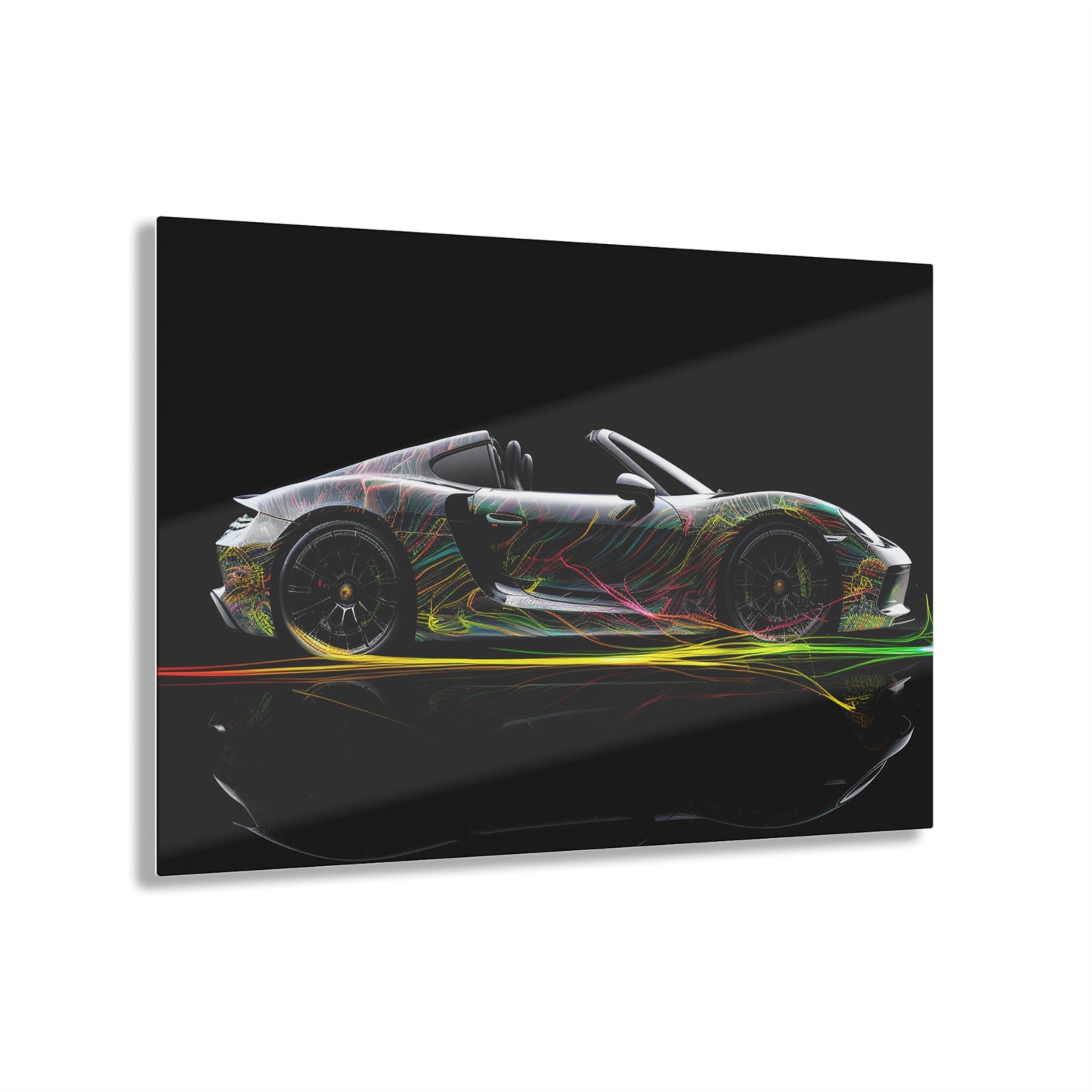 Acrylic Prints Porsche Line 1