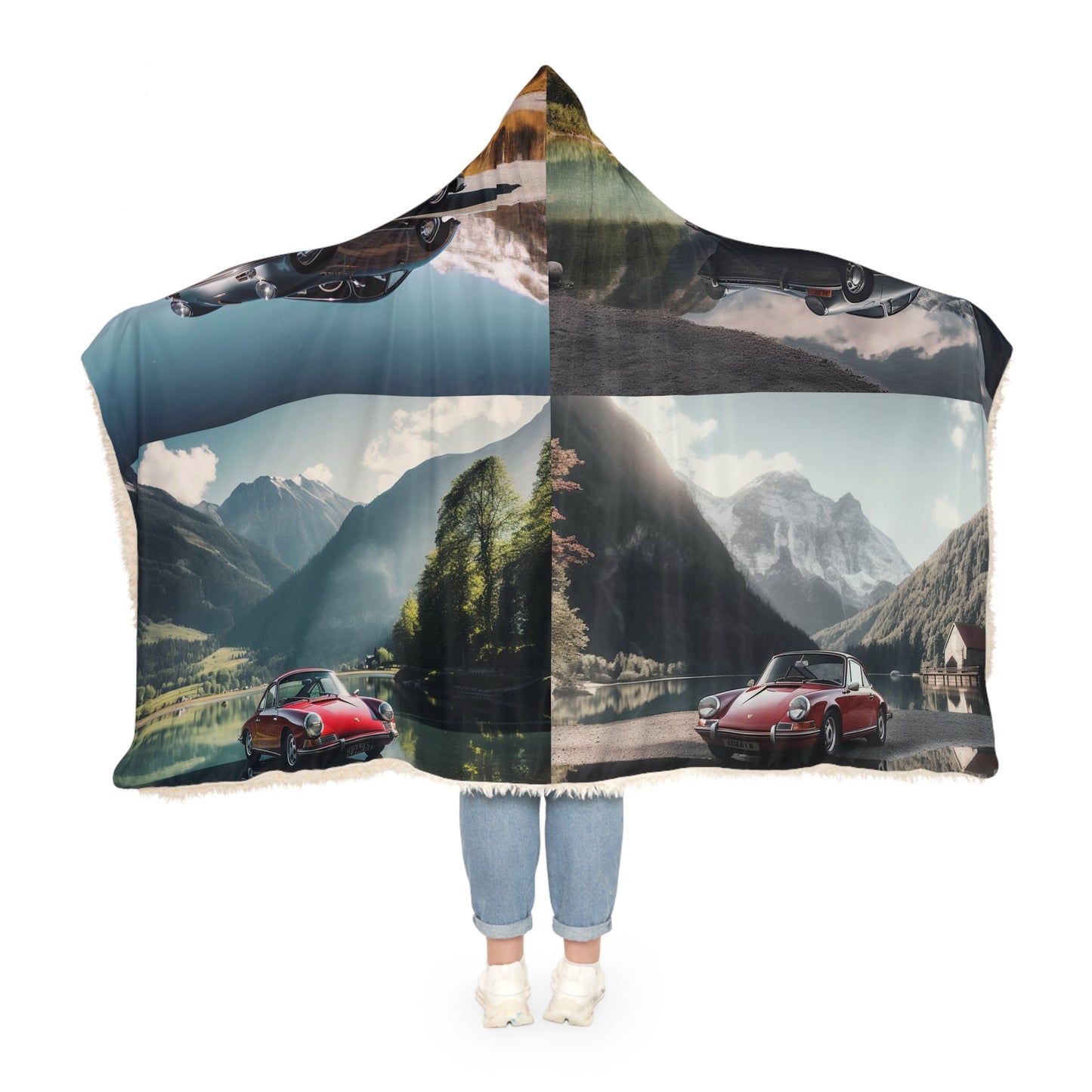 Snuggle Hooded Blanket Porsche Lake 5