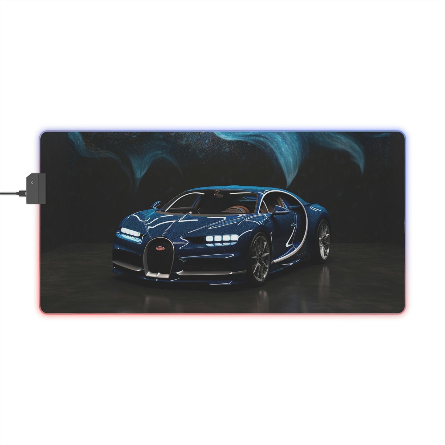 LED Gaming Mouse Pad Hyper Bugatti 3