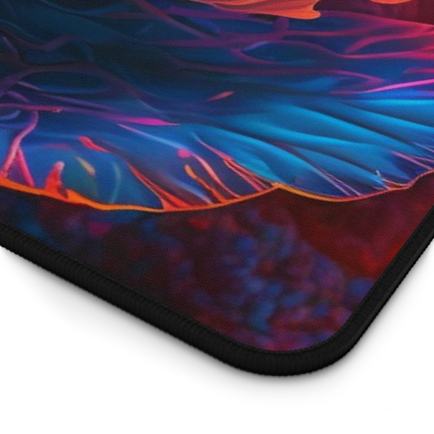 Desk Mat Neon Florescent Glow 1