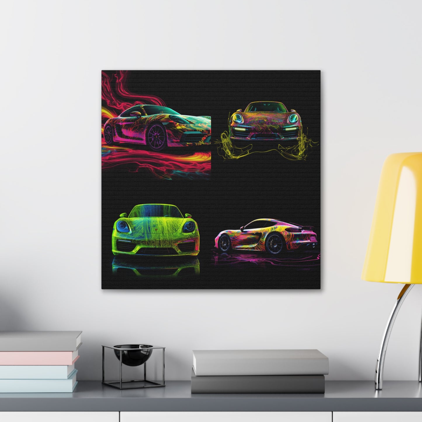 Canvas Gallery Wraps Porsche Flair 4 pack