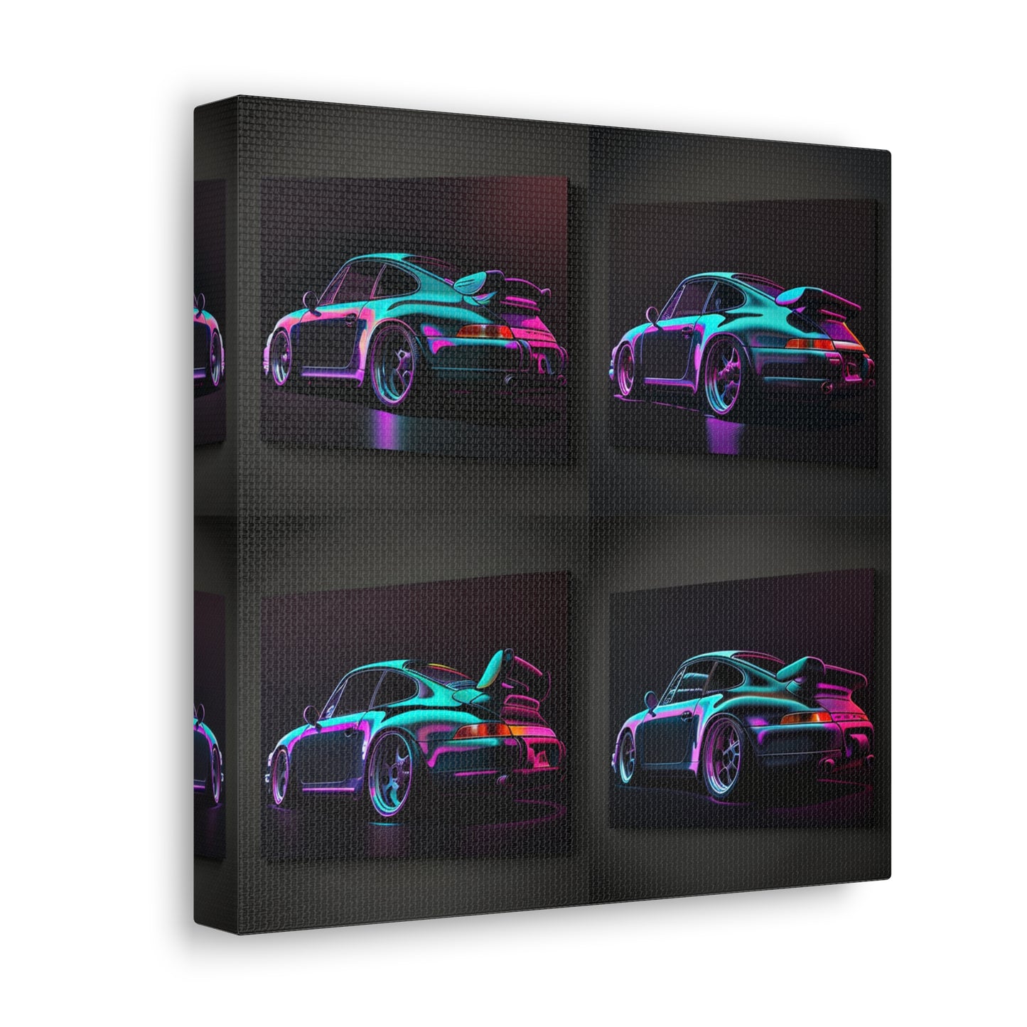 Canvas Gallery Wraps Porsche Purple 4 Pack